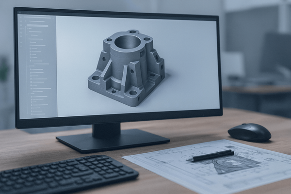 CAD‑Konstruktion für technische Entwicklung und Planung