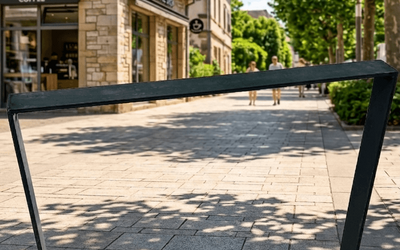 Fahrradständer geschweißt, feuerverzinkt, pulverbeschichtet