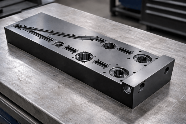 Der Artikel zeigt, wie pro move ein kundenspezifisches Bauteil von der CAD Konstruktion bis zur CNC Fertigung entwickelt.