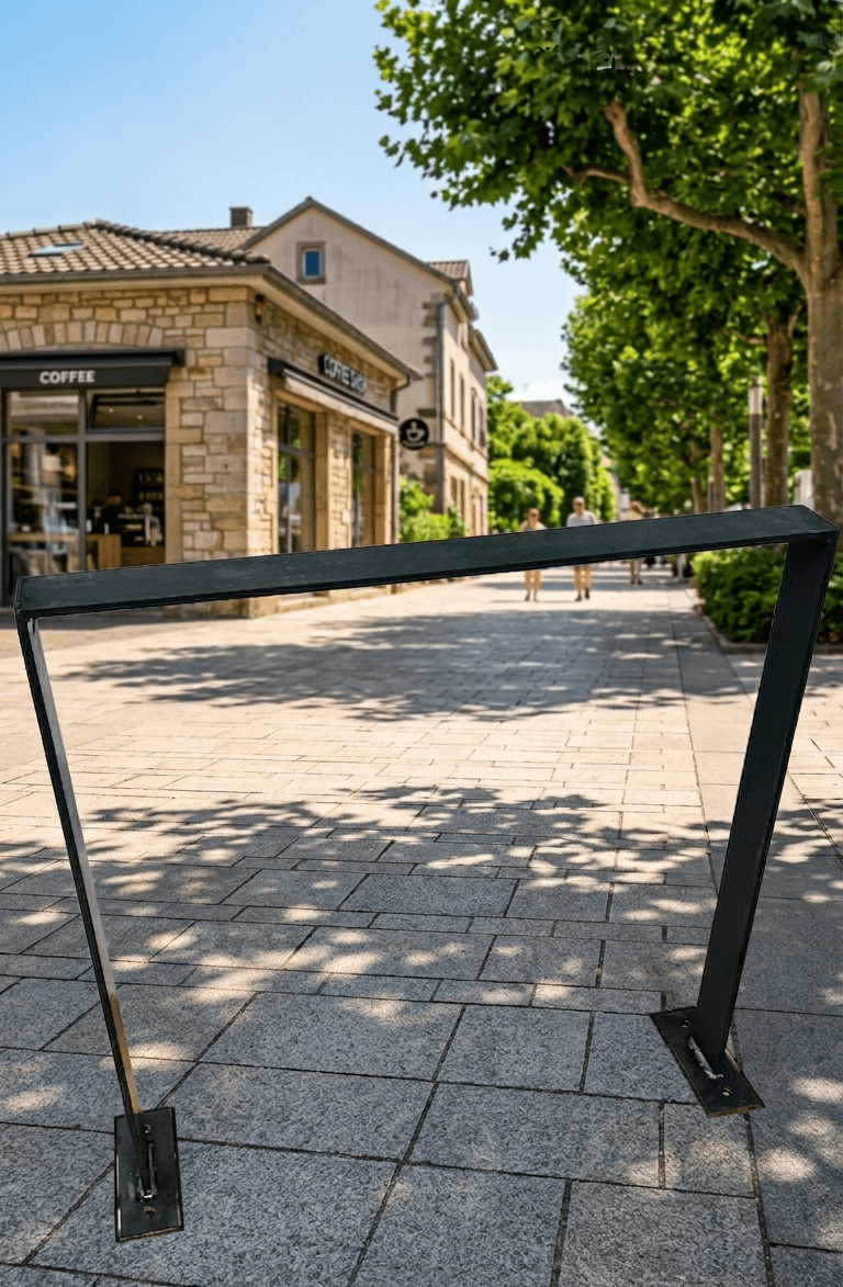 Fahrradständer geschweißt, feuerverzinkt, pulverbeschichtet